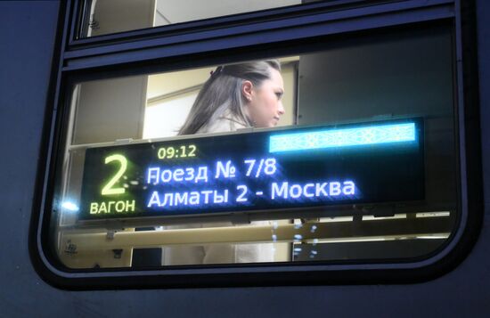 Russia Kazakhstan Railway Traffic