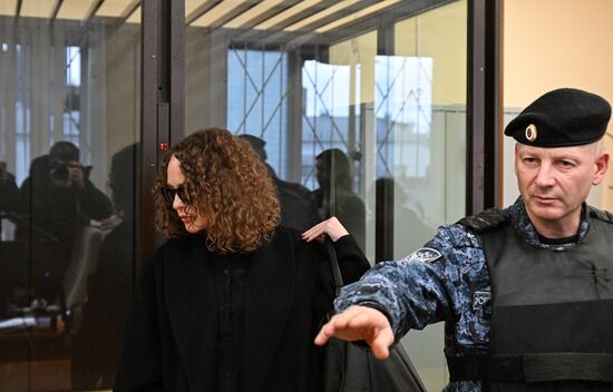 Russia Actress Drug Smuggling Trial