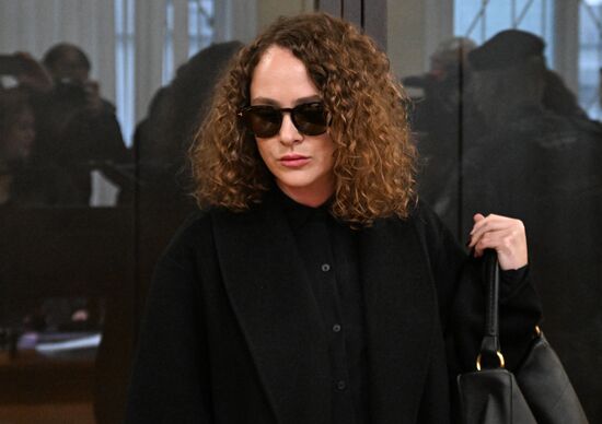 Russia Actress Drug Smuggling Trial