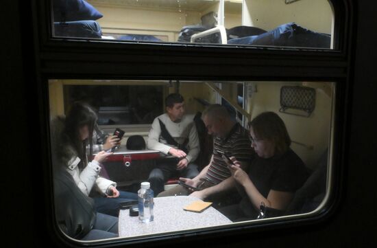 Russia Kazakhstan Railway Traffic