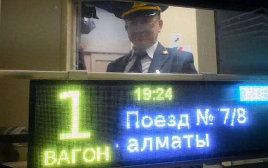 Russia Kazakhstan Railway Traffic