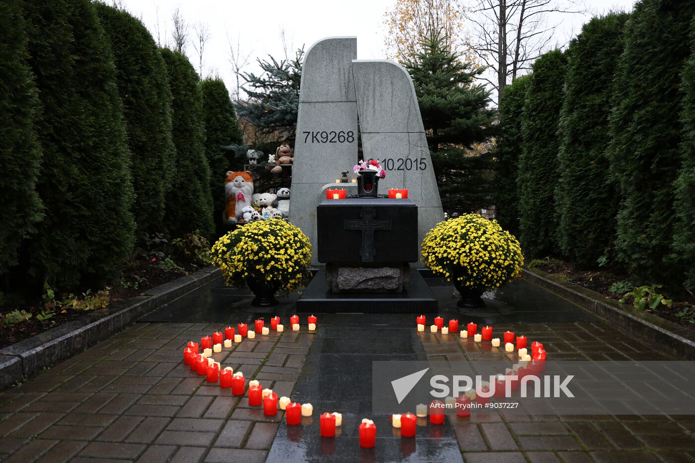 Russia Egypt Plane Crash Anniversary