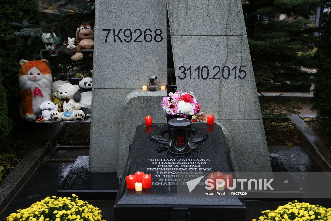 Russia Egypt Plane Crash Anniversary