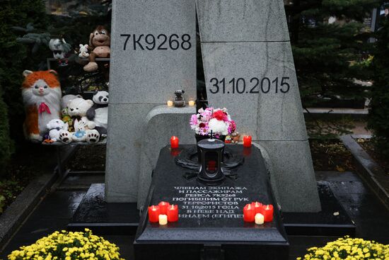 Russia Egypt Plane Crash Anniversary