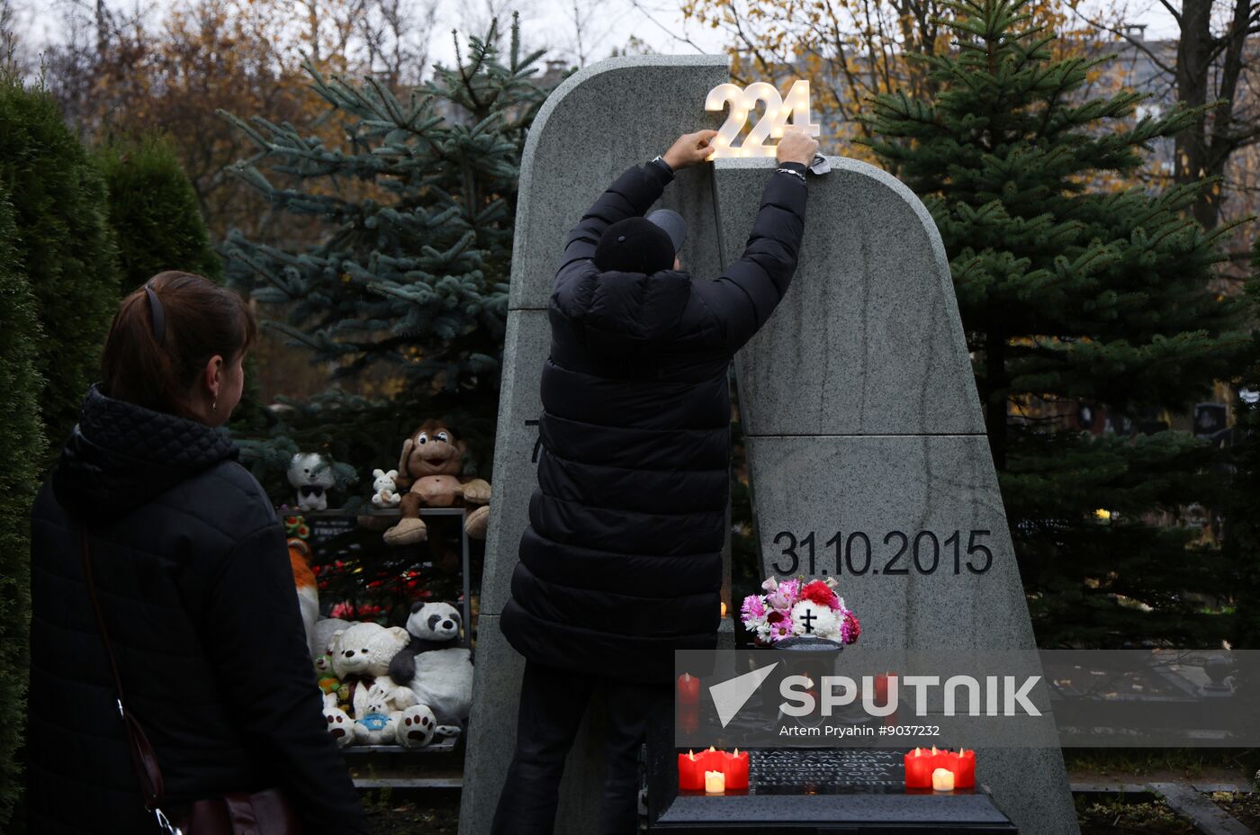 Russia Egypt Plane Crash Anniversary