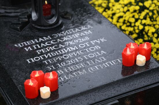 Russia Egypt Plane Crash Anniversary