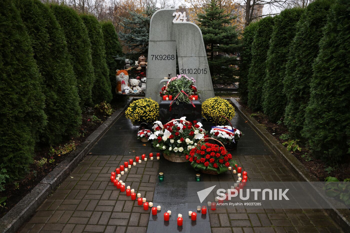 Russia Egypt Plane Crash Anniversary