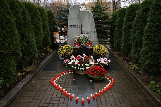 Russia Egypt Plane Crash Anniversary