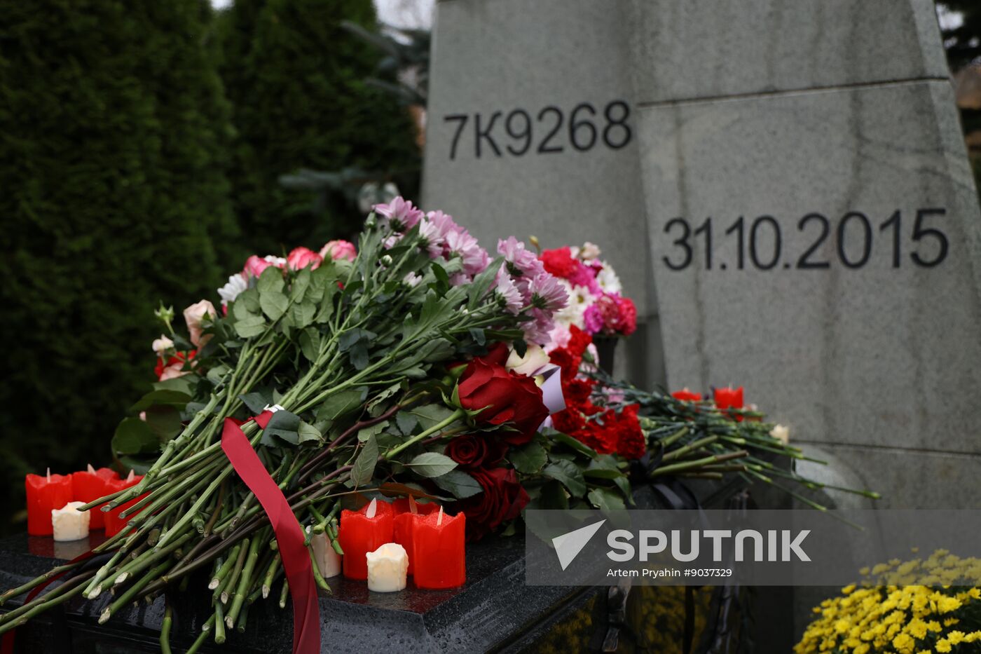 Russia Egypt Plane Crash Anniversary