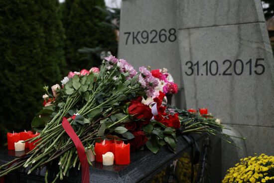 Russia Egypt Plane Crash Anniversary