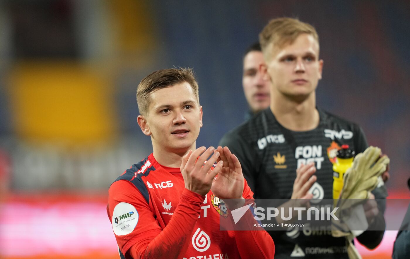 Russia Soccer Premier-League CSKA - Pari NN