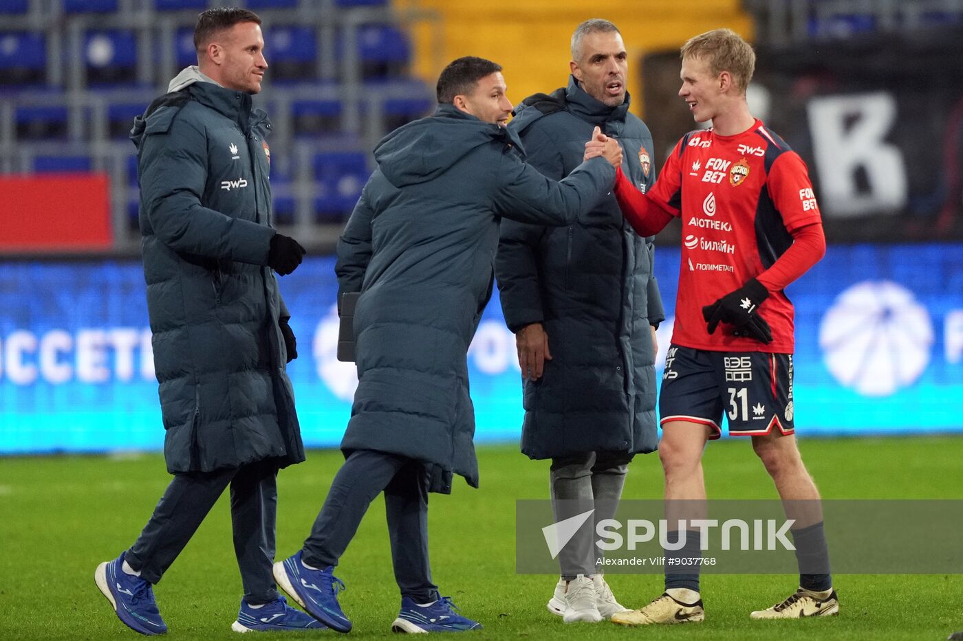 Russia Soccer Premier-League CSKA - Pari NN