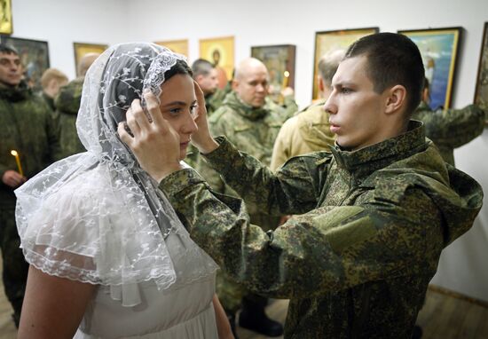 Russia Ukraine Military Operation Wedding