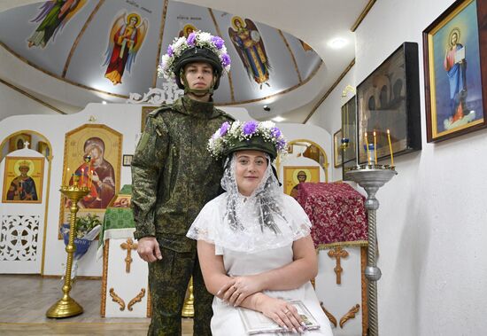 Russia Ukraine Military Operation Wedding