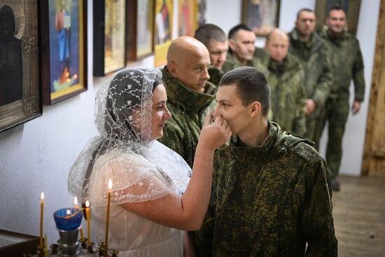 Russia Ukraine Military Operation Wedding