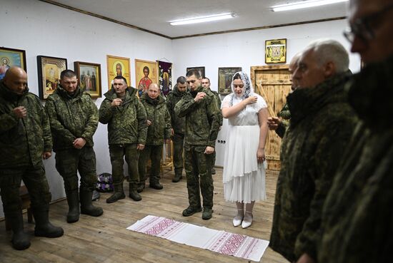 Russia Ukraine Military Operation Wedding