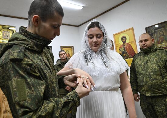 Russia Ukraine Military Operation Wedding