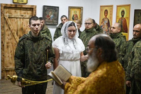 Russia Ukraine Military Operation Wedding