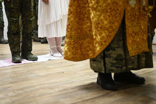 Russia Ukraine Military Operation Wedding