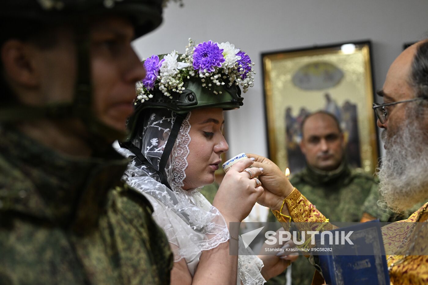 Russia Ukraine Military Operation Wedding