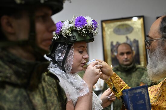 Russia Ukraine Military Operation Wedding