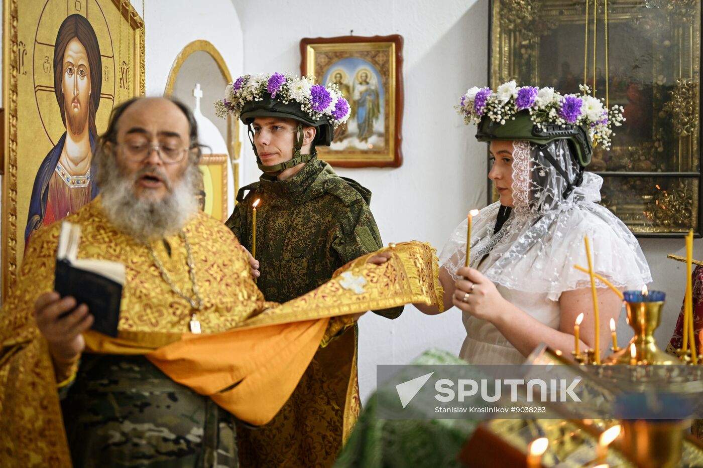 Russia Ukraine Military Operation Wedding