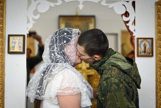 Russia Ukraine Military Operation Wedding