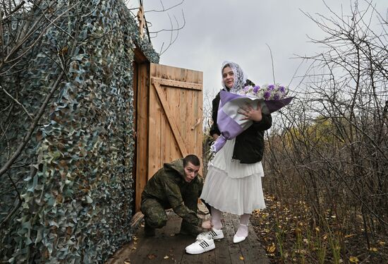 Russia Ukraine Military Operation Wedding