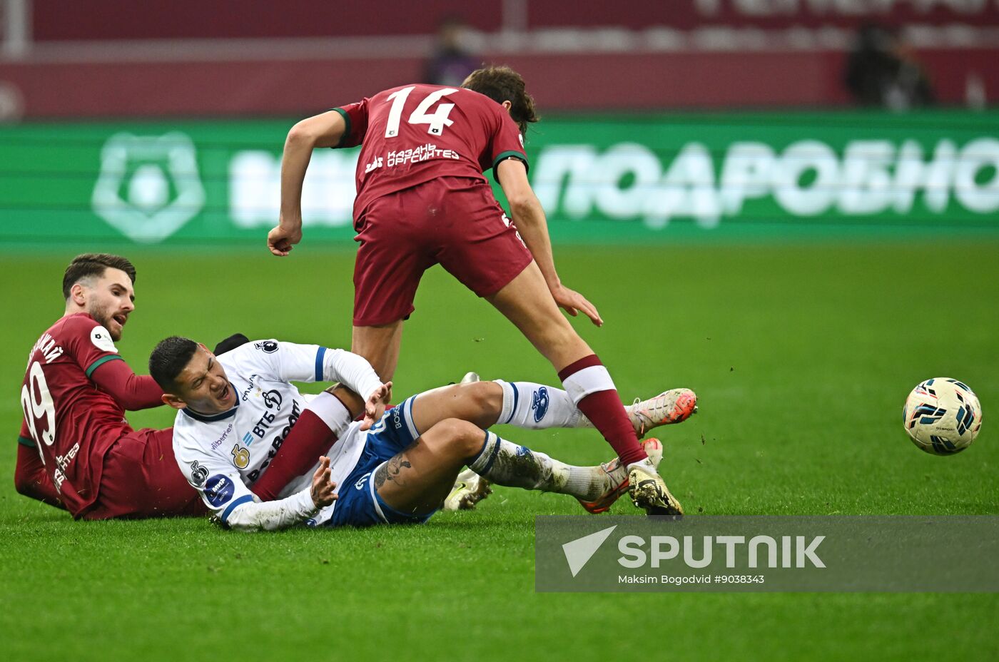 Russia Soccer Premier-League Rubin - Dynamo