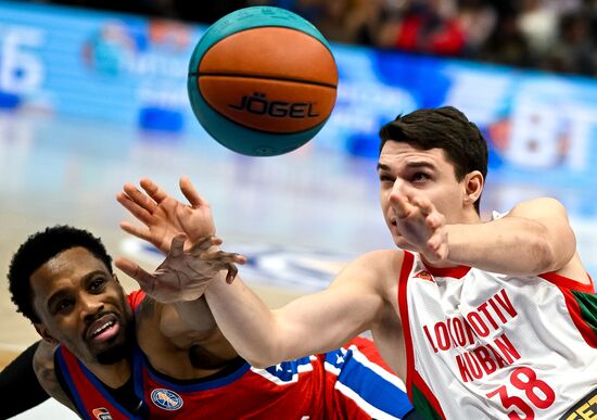 Russia Basketball United League CSKA - Lokomotiv-Kuban