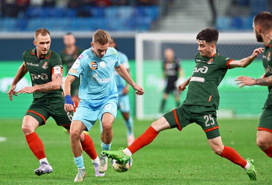 Russia Soccer Premier-League Zenit - Lokomotiv
