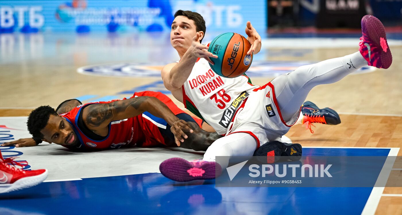 Russia Basketball United League CSKA - Lokomotiv-Kuban