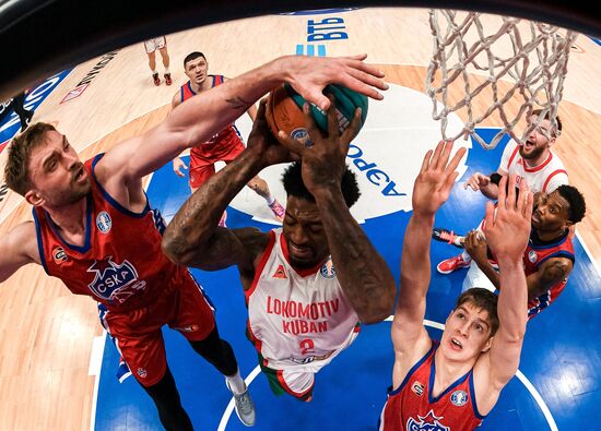 Russia Basketball United League CSKA - Lokomotiv-Kuban