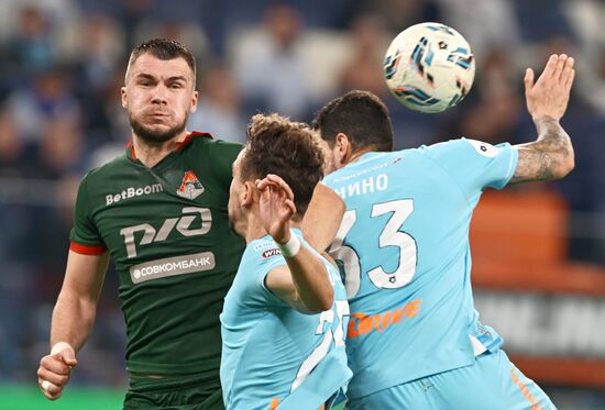 Russia Soccer Premier-League Zenit - Lokomotiv