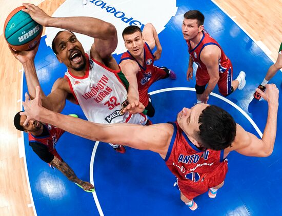 Russia Basketball United League CSKA - Lokomotiv-Kuban