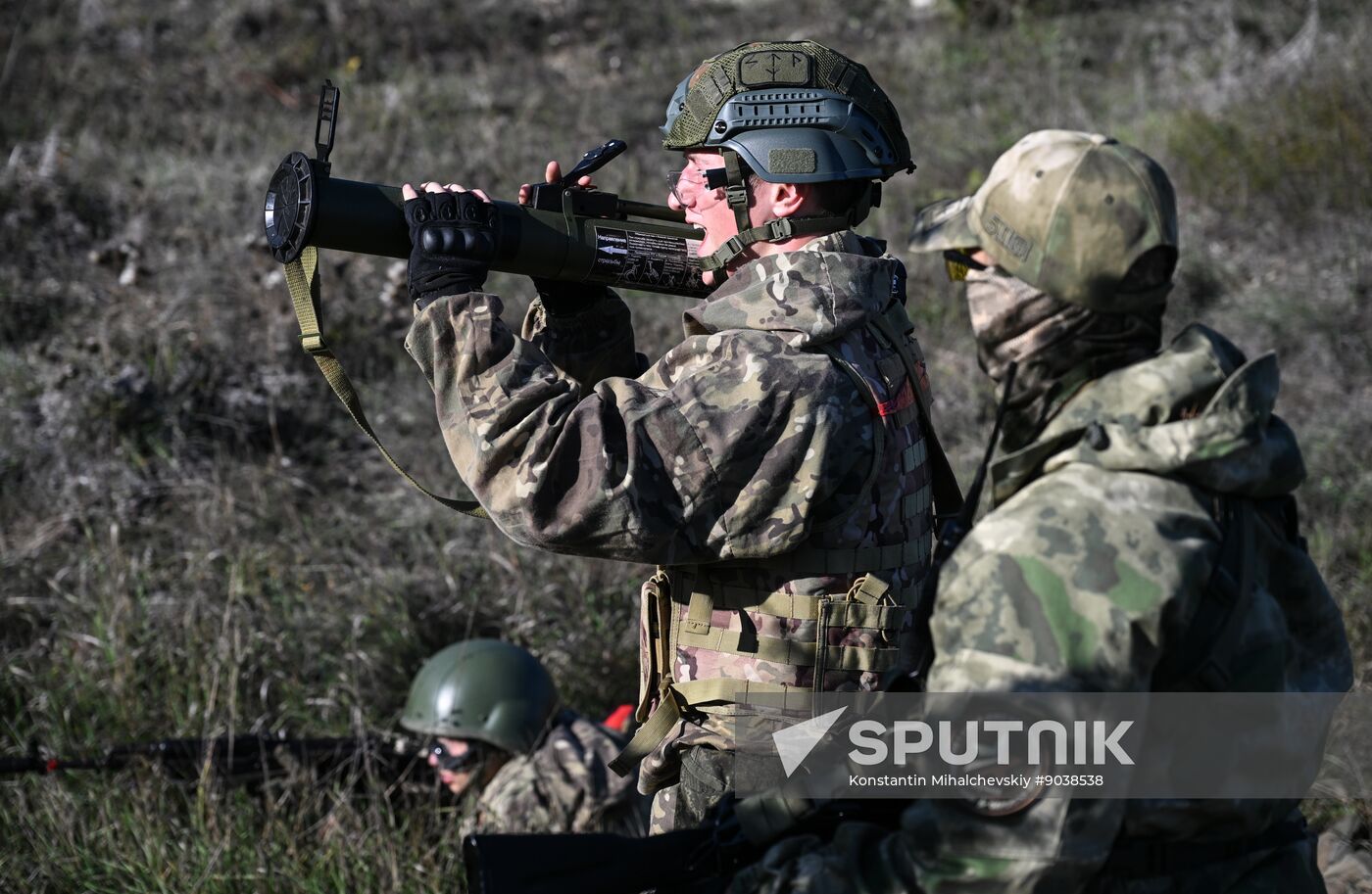 Russia Crimea Youth Military Training