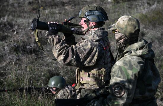 Russia Crimea Youth Military Training