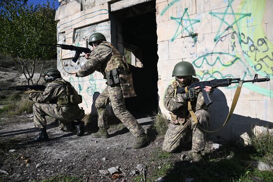 Russia Crimea Youth Military Training