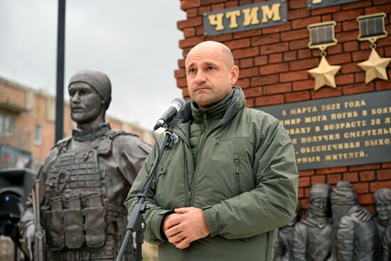 Russia DPR Zhoga Monument