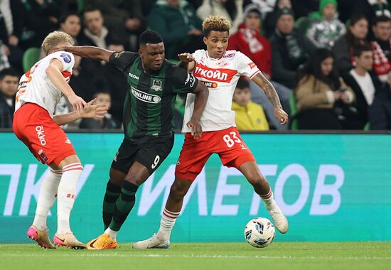 Russia Soccer Premier-League Krasnodar - Spartak