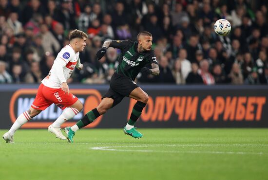 Russia Soccer Premier-League Krasnodar - Spartak