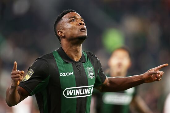 Russia Soccer Premier-League Krasnodar - Spartak