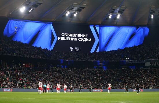 Russia Soccer Premier-League Krasnodar - Spartak