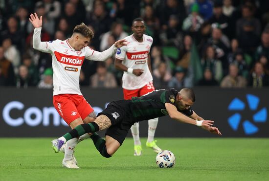 Russia Soccer Premier-League Krasnodar - Spartak