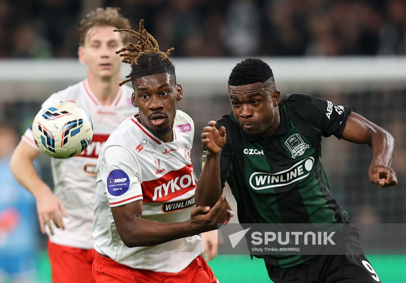 Russia Soccer Premier-League Krasnodar - Spartak