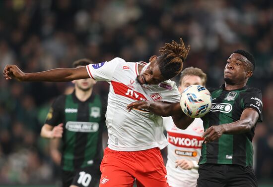 Russia Soccer Premier-League Krasnodar - Spartak