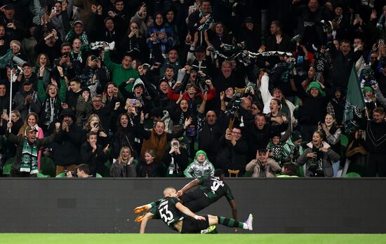 Russia Soccer Premier-League Krasnodar - Spartak