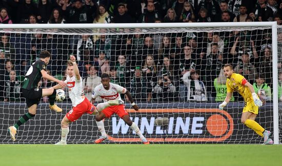 Russia Soccer Premier-League Krasnodar - Spartak