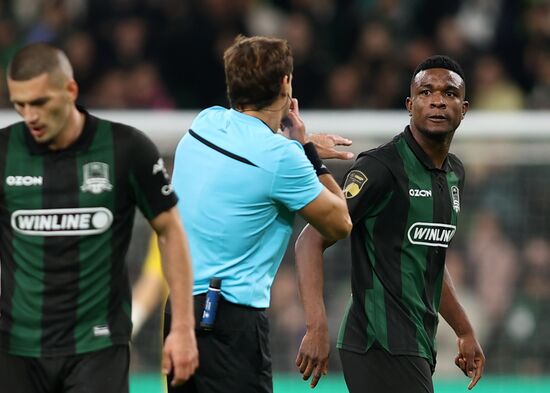 Russia Soccer Premier-League Krasnodar - Spartak