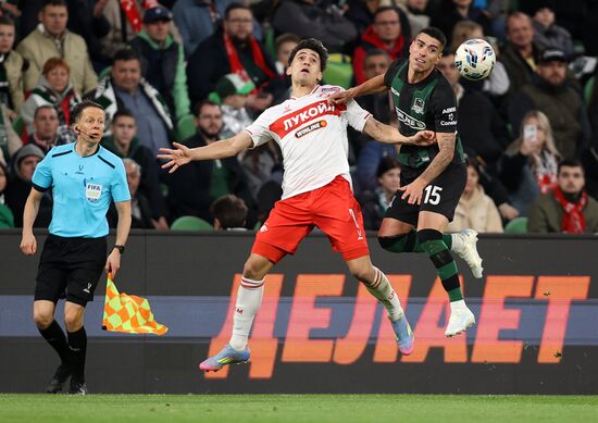 Russia Soccer Premier-League Krasnodar - Spartak